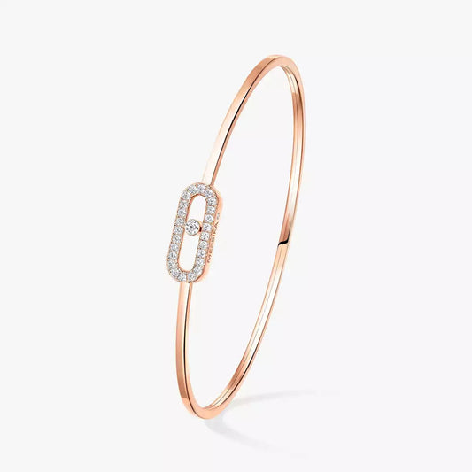 [Marin]Move Uno pavé flex bangle medium