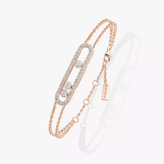 [Marin] Move Classique pavé bracelet