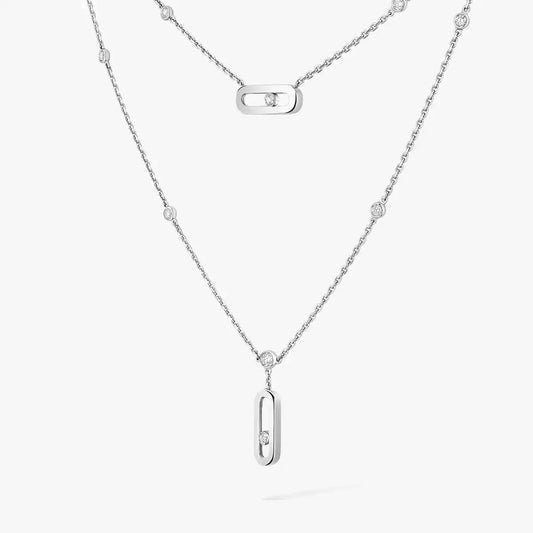 [Marin] Move Uno Diamond Necklace
