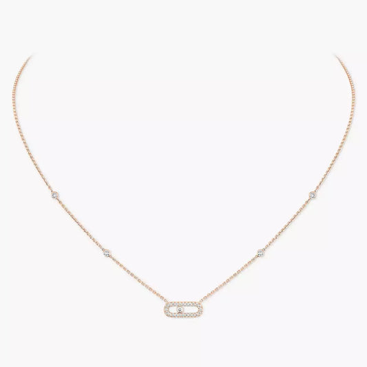 [Marin]Diamond Necklace Move Uno