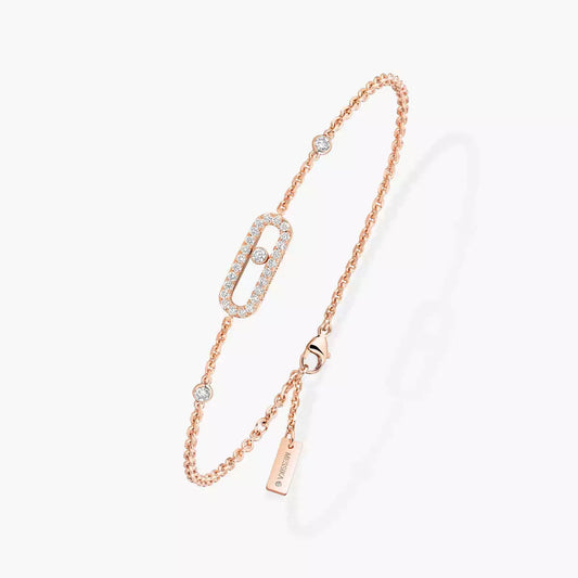 [Marin]Move Uno Diamond Bracelet