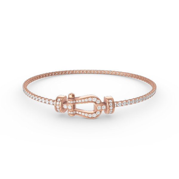 [Marin]FORCE  HORSESHOE  DIAMOND TENNIS BRACELET