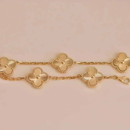 [Marin] CLOVER 5 MOTIF LASER BRACELET COLLECTION