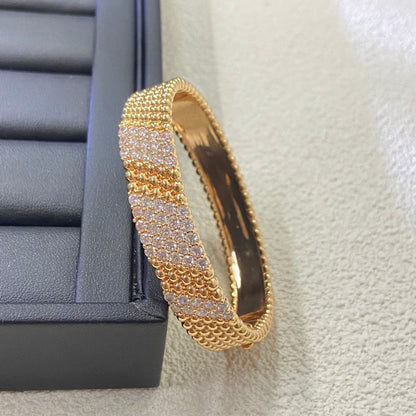 [Marin]  FIVE-ROW DIAMOND BRACELET