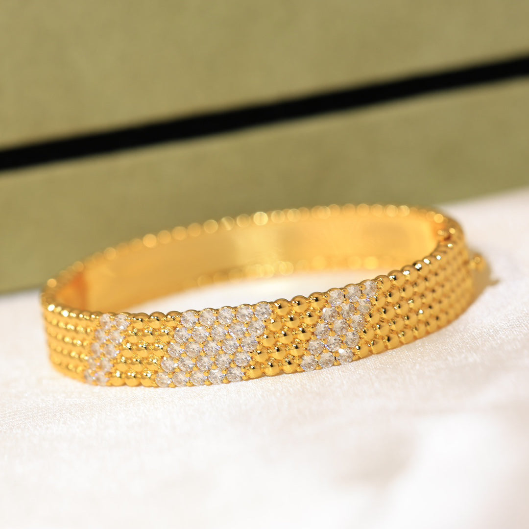 [Marin]  FIVE-ROW DIAMOND BRACELET
