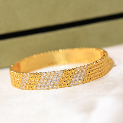 [Marin]  FIVE-ROW DIAMOND BRACELET