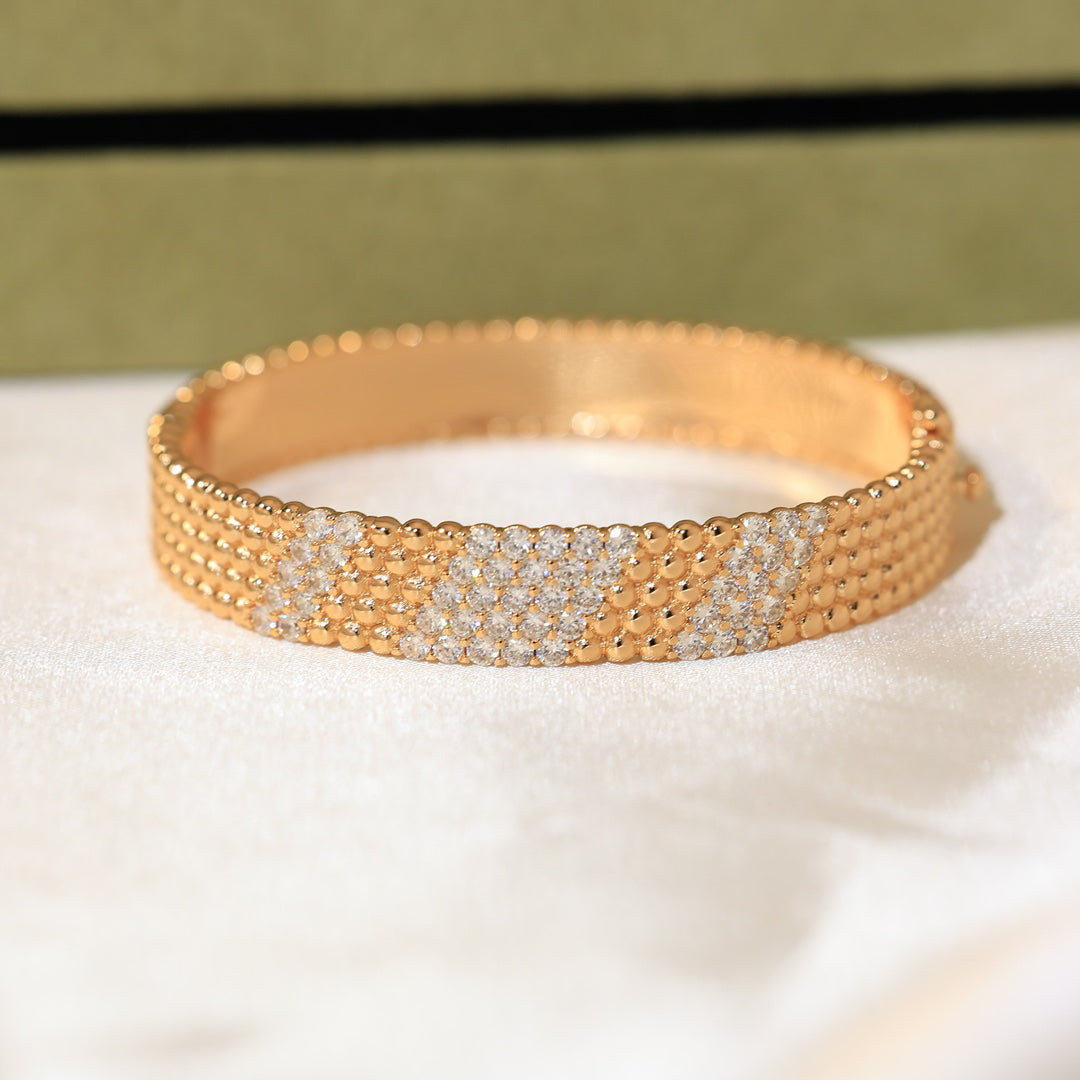 [Marin]  FIVE-ROW DIAMOND BRACELET