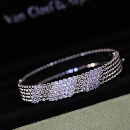 [Marin]  FIVE-ROW DIAMOND BRACELET