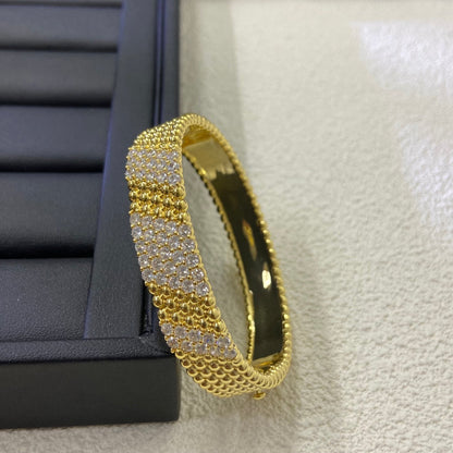 [Marin]  FIVE-ROW DIAMOND BRACELET