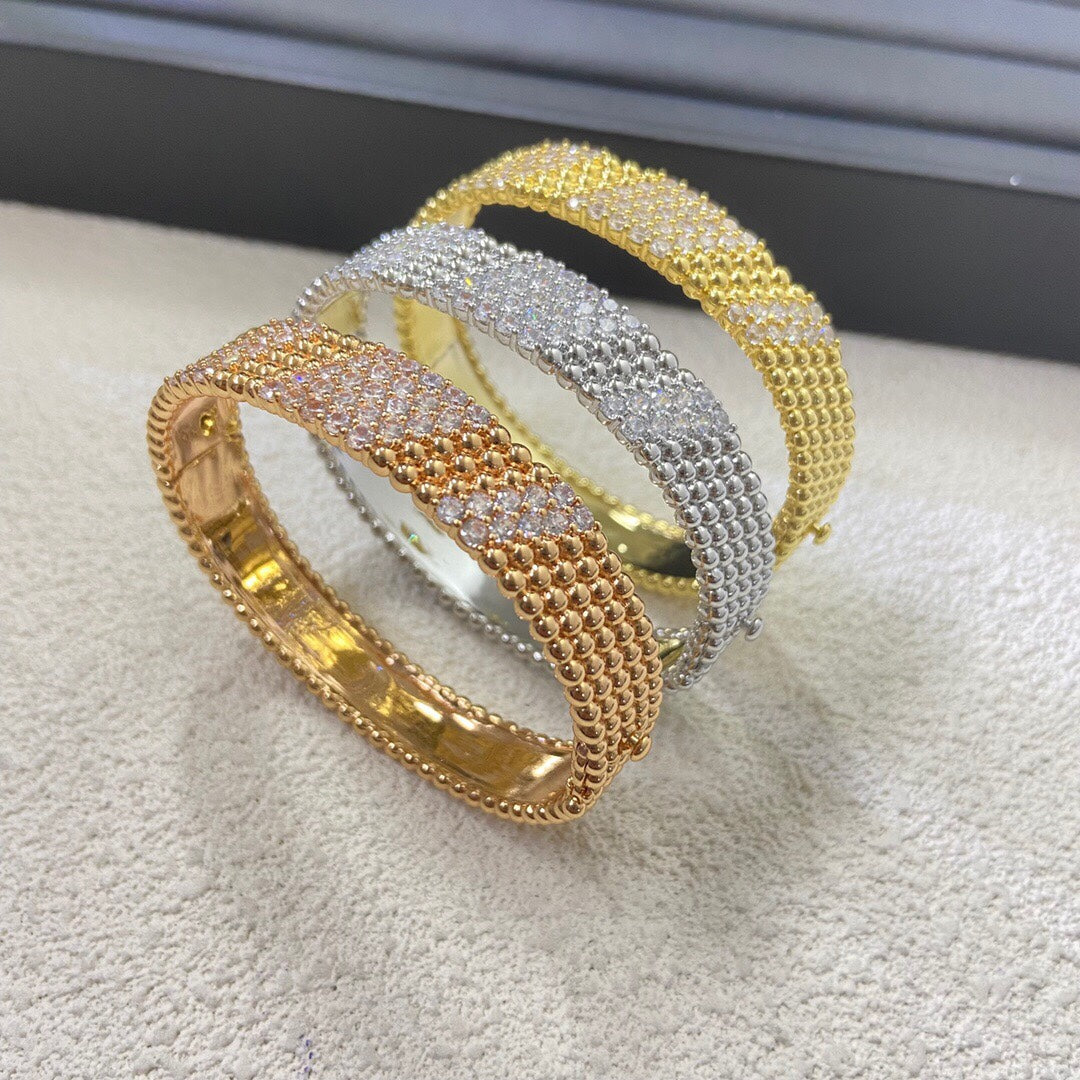 [Marin]  FIVE-ROW DIAMOND BRACELET