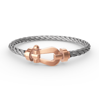 [Marin-Jewelry]FORCE LARGE HORSESHOE NO DIAMOND BRACELET Marin-Jewelry GOLD