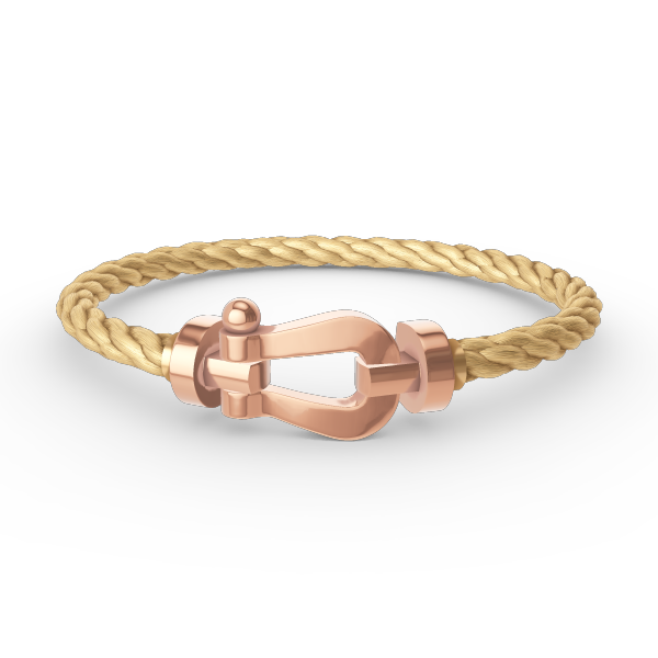 [Marin-Jewelry]FORCE LARGE HORSESHOE NO DIAMOND BRACELET Marin-Jewelry GOLD