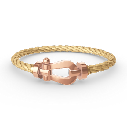 [Marin-Jewelry]FORCE LARGE HORSESHOE NO DIAMOND BRACELET Marin-Jewelry GOLD