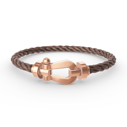 [Marin-Jewelry]FORCE LARGE HORSESHOE NO DIAMOND BRACELET Marin-Jewelry GOLD