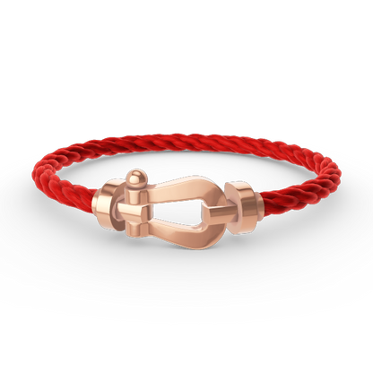 [Marin-Jewelry]FORCE LARGE HORSESHOE NO DIAMOND BRACELET Marin-Jewelry GOLD