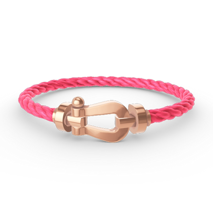 [Marin]FORCE LARGE HORSESHOE NO DIAMOND BRACELET ROSE GOLD