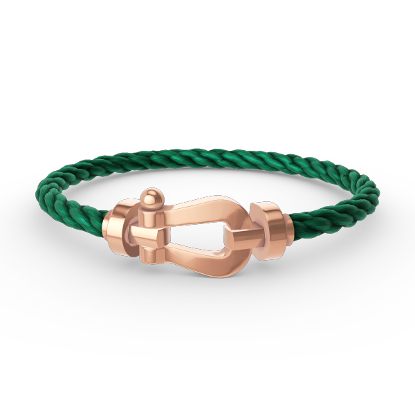 [Marin]FORCE LARGE HORSESHOE NO DIAMOND BRACELET ROSE GOLD