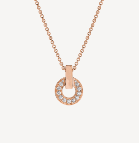 [Marin]GARI NECKLACE PINK GOLD DIAMOND
