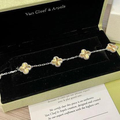 [Marin-Jewelry] CLOVER 5 MOTIF LASER BRACELET COLLECTION