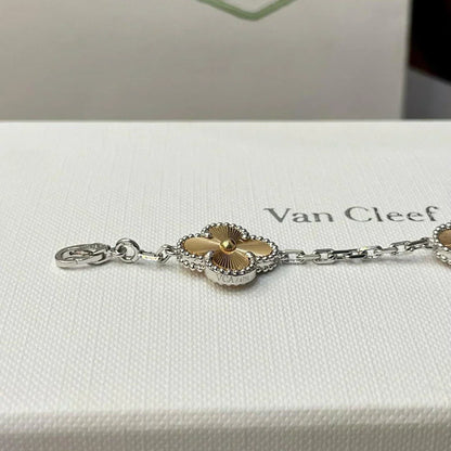 [Marin-Jewelry] CLOVER 5 MOTIF LASER BRACELET COLLECTION