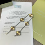 [⭐Shinejoy] CLOVER 5 MOTIF LASER BRACELET COLLECTION