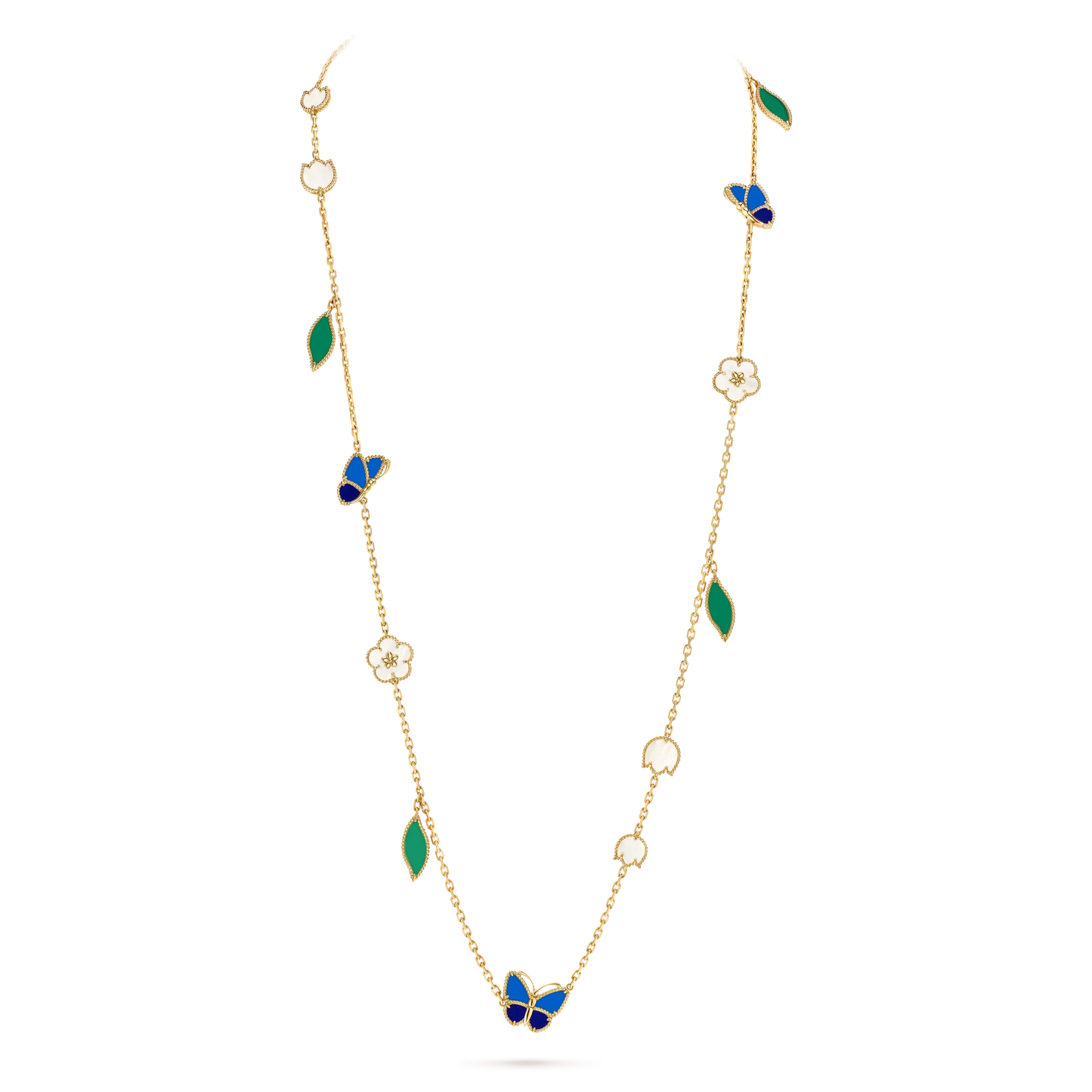 [Marin] 26 NEW CLOVER 15 MOTIFS LUCKY NECKLACE