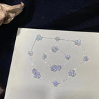 [Marin]FRIVOLE SILVER 5 FLOWERS BRACELET