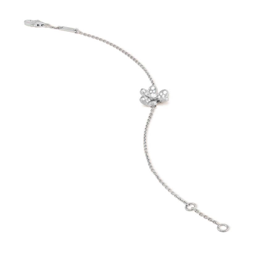 [Marin]FRIVOLE SILVER FLOWER DIAMOND ブレスレット