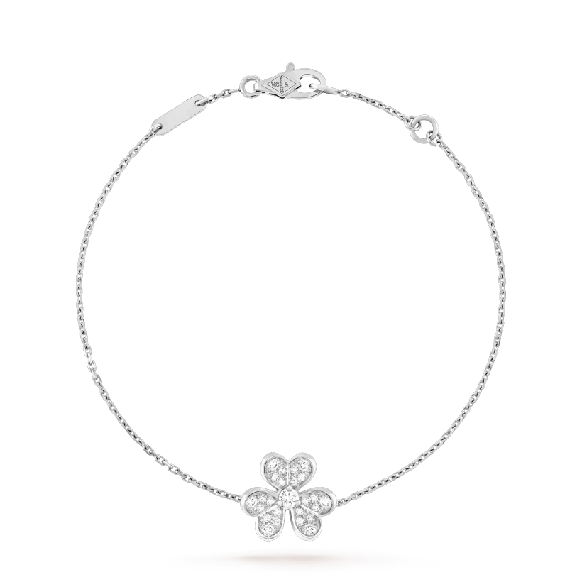 [Marin]FRIVOLE SILVER FLOWER DIAMOND ブレスレット