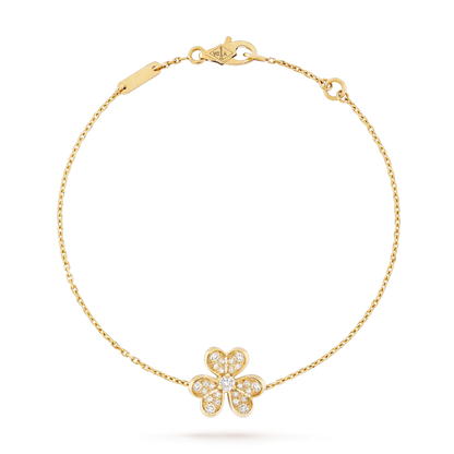 [Marin]FRIVOLE GOLD FLOWER DIAMOND BRACELET