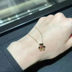 [Marin]COLLIER FRIVOLE FLEUR OR
