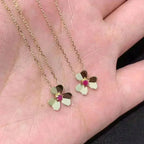 [Marin]COLLIER FRIVOLE FLEUR OR