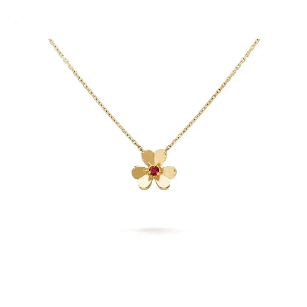 [Marin]COLLIER FRIVOLE FLEUR OR