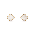 [Marin]CLOVER MINI GOLD EARRINGS