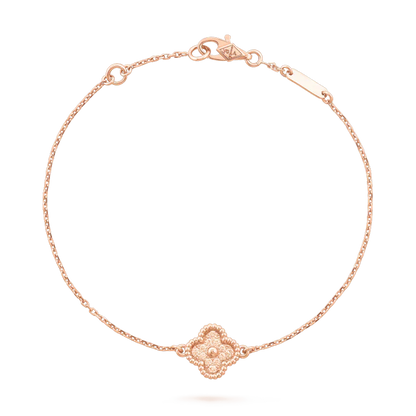 [Marin]CLOVER SINGLE FLOWER BRACELET