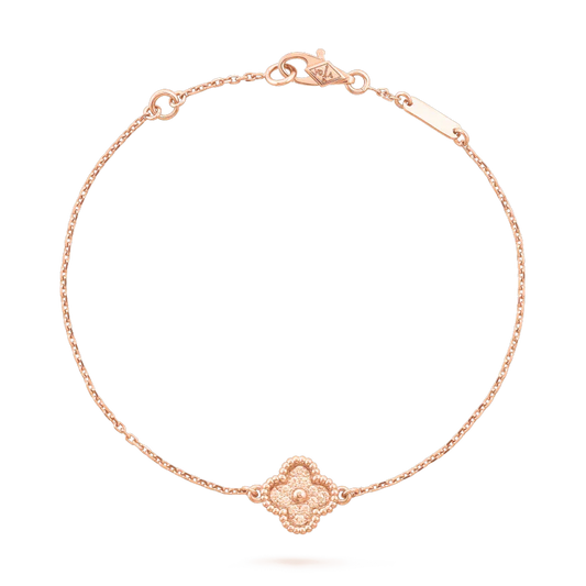 [Marin]CLOVER SINGLE FLOWER BRACELET
