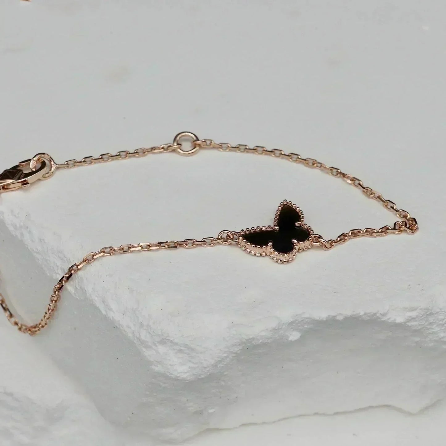 [Marin]BUTTERFLY ONYX  BUTTERFLY BRACELET