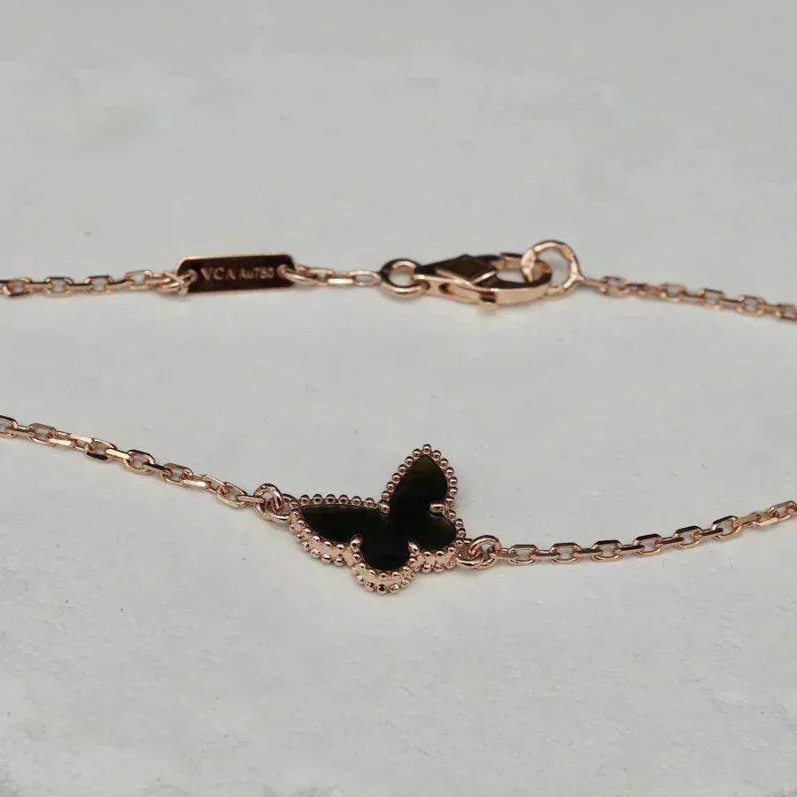 [Marin]BUTTERFLY ONYX  BUTTERFLY BRACELET