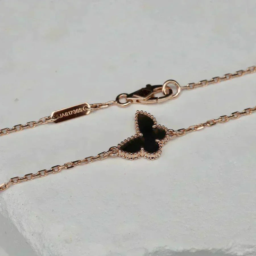 [Marin]BUTTERFLY ONYX  BUTTERFLY BRACELET
