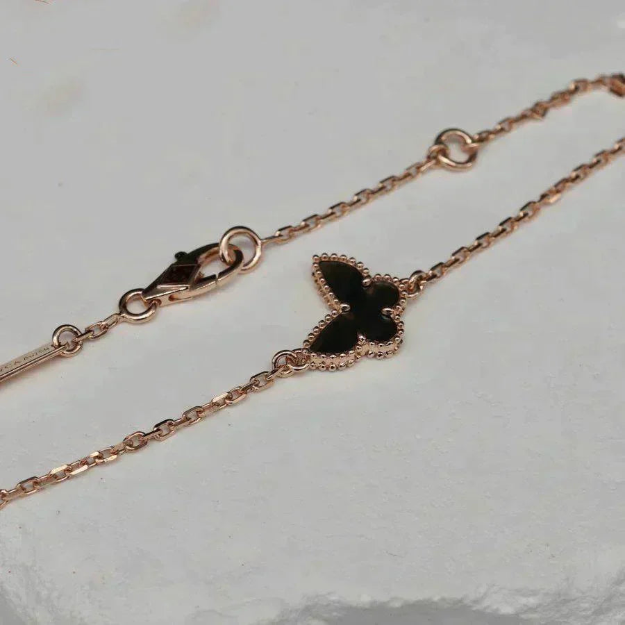 [Marin]BUTTERFLY ONYX  BUTTERFLY BRACELET
