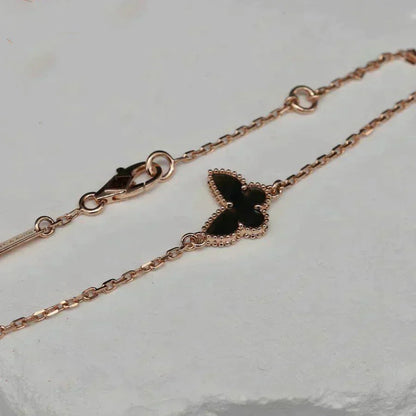 [Marin]BUTTERFLY ONYX  BUTTERFLY BRACELET