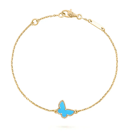 [Marin]BUTTERFLY TURQUOISE BUTTERFLY BRACELET
