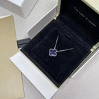 [Marin]CLOVER 15MM PIETERSITE NECKLACE SILVER