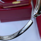 [Marin]PANTHERE SILVER OPEN BRACELET