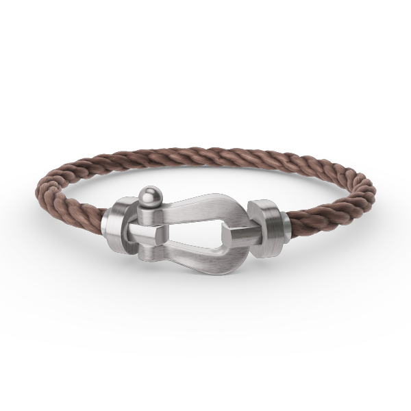 [Marin-Jewelry]FORCE LARGE HORSESHOE NO DIAMOND BRACELET SILVER
