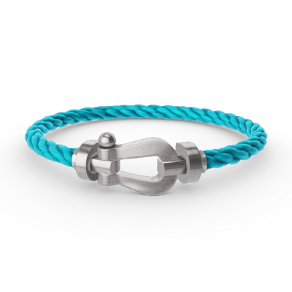 [Marin-Jewelry]FORCE LARGE HORSESHOE NO DIAMOND BRACELET SILVER