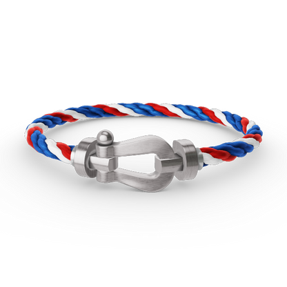 [Marin]FORCE LARGE HORSESHOE NO DIAMOND BRACELET SILVER
