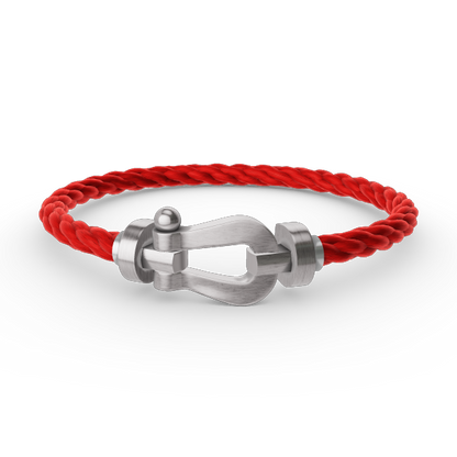 [Marin]FORCE LARGE HORSESHOE NO DIAMOND BRACELET SILVER