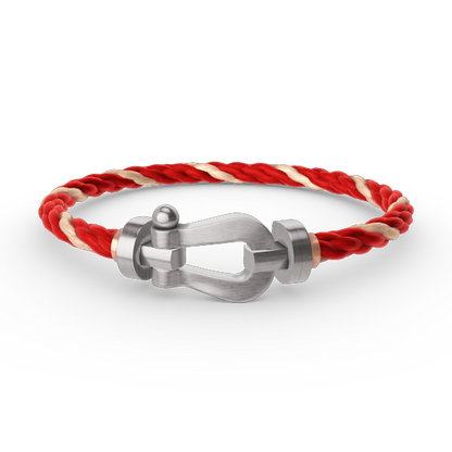 [Marin]FORCE LARGE HORSESHOE NO DIAMOND BRACELET SILVER