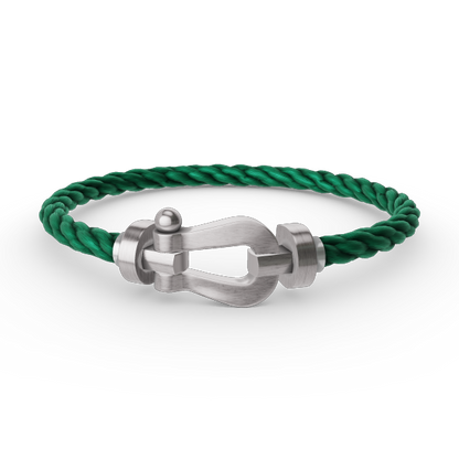 [Marin-Jewelry]FORCE LARGE HORSESHOE NO DIAMOND BRACELET SILVER